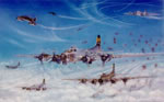 "No Milkrun Today" - Henry Godines - B-17 Flying Fortress World War II Art